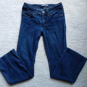 Blue jeans for women.